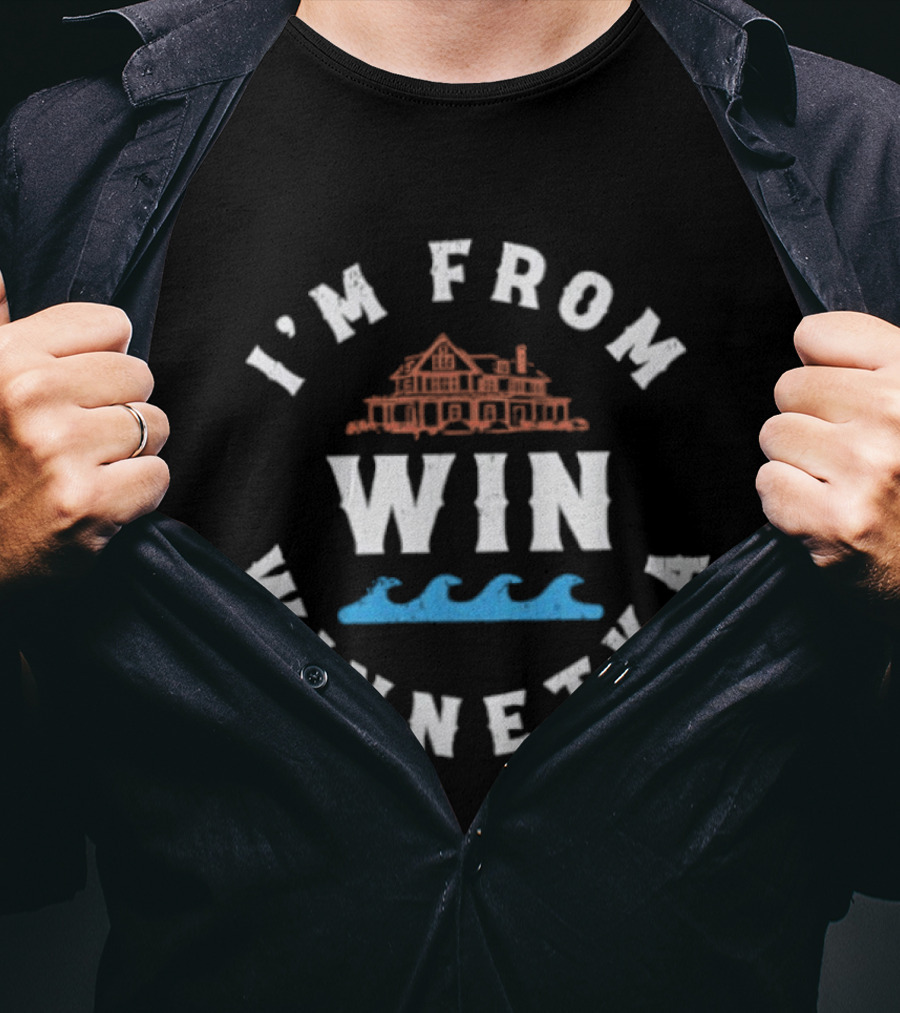 I'm From Winnetka Win Waves House Art Johnny Hilbrant T-Shirt