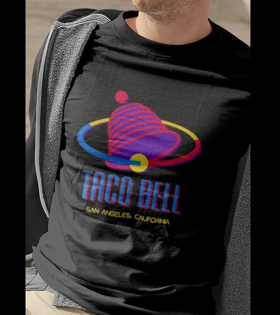 Taco Bell San Angeles California Retro Futuristic T-Shirt
