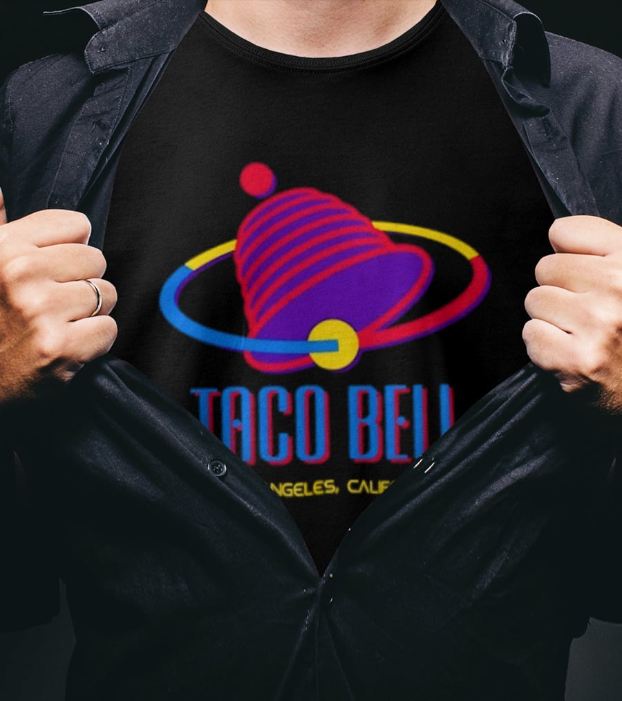 Taco Bell San Angeles California Retro Futuristic T-Shirt
