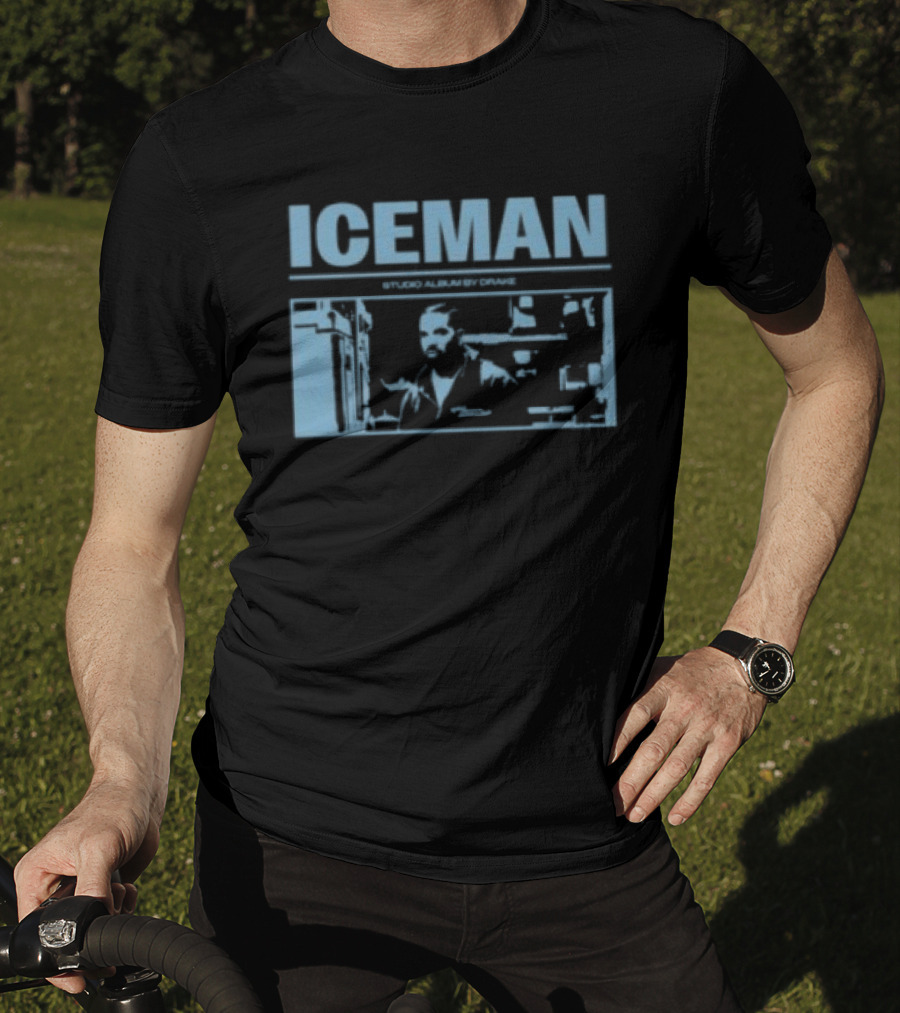 ICEMAN Studio Album By Drake Blueprint T-Shirt
