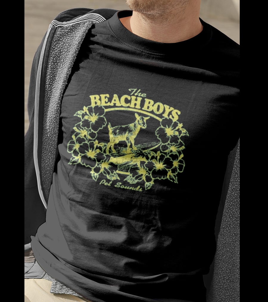 The Beach Boys Pet Sounds Goat Hibiscus T-Shirt