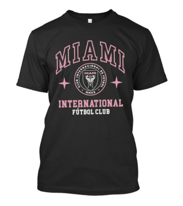 Miami Club Internacional De Fútbol 2026 Emblem MLS Soccer Team T-Shirt