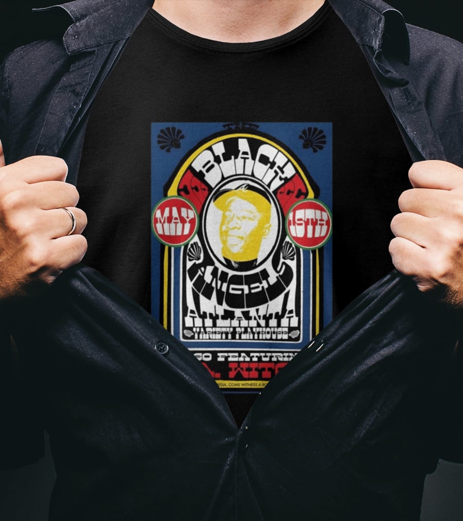 Black Angels Atlanta Variety Playhouse May 15 2026 Featuring L.A. Witch T-Shirt