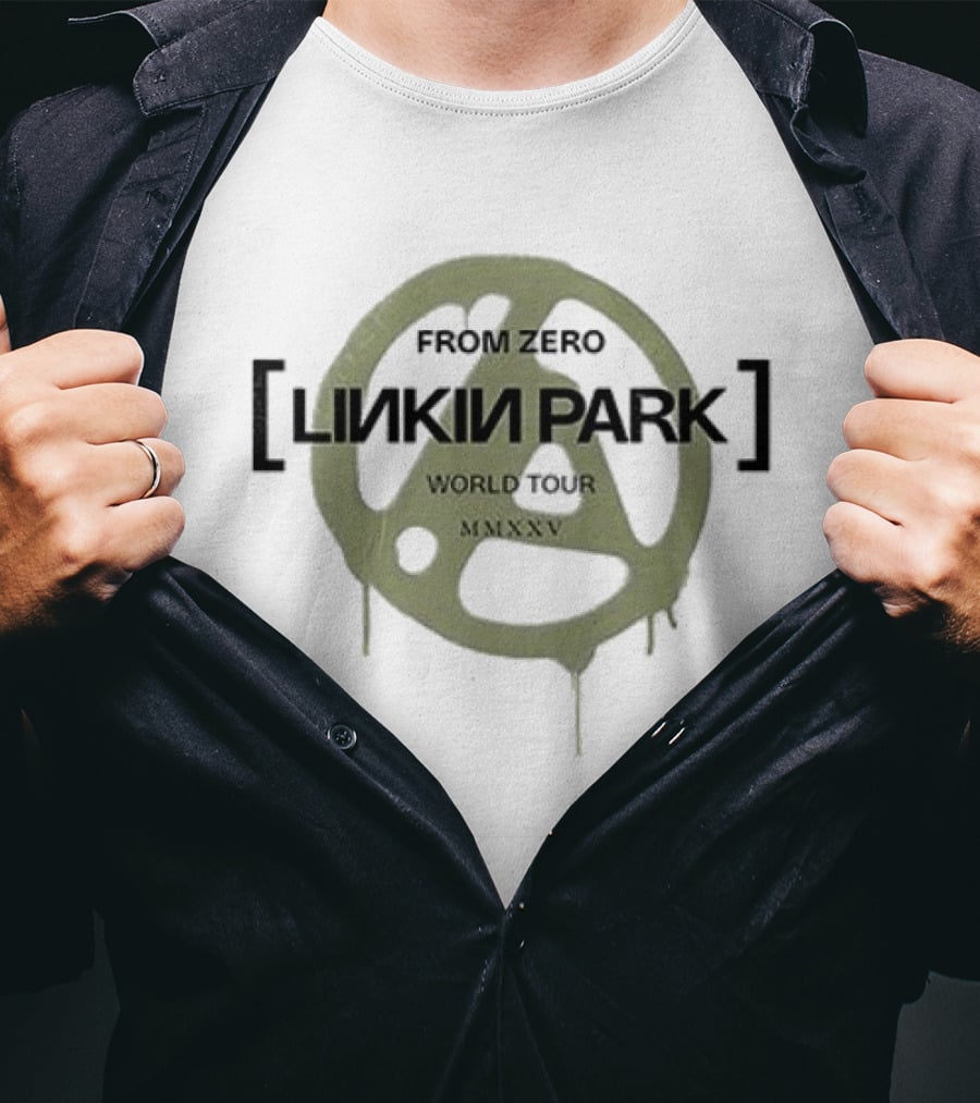 From Zero Linkin Park World Tour MMXXV T-Shirt