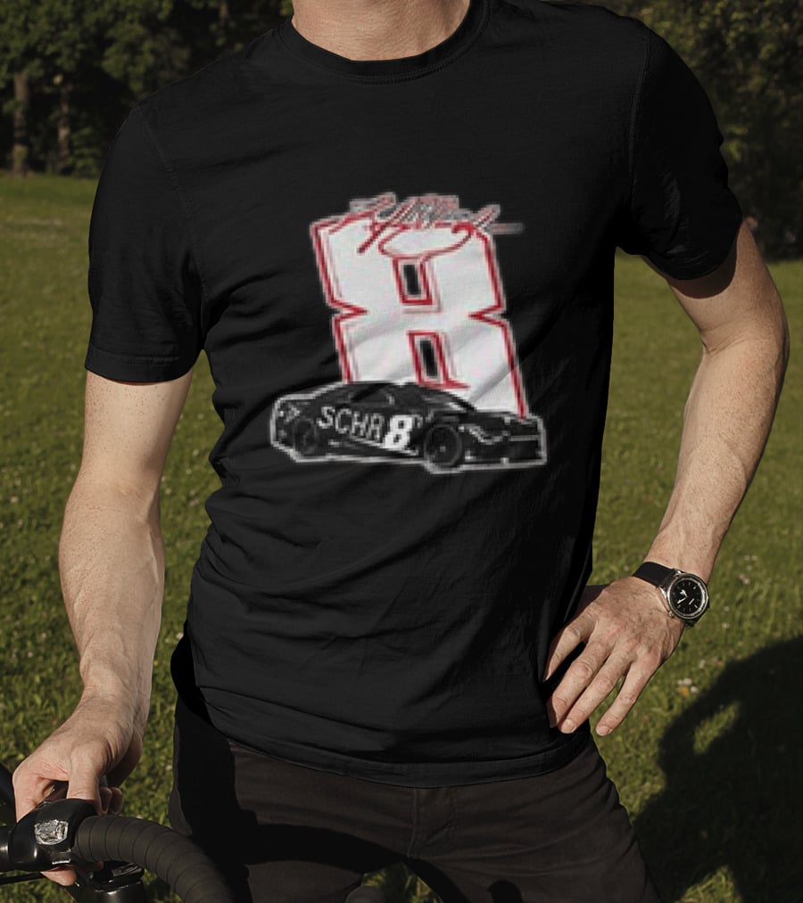 Because You Never Know When The Last One Is Kyle Busch Number 8 NASCAR Schrader Racing T-Shirt
