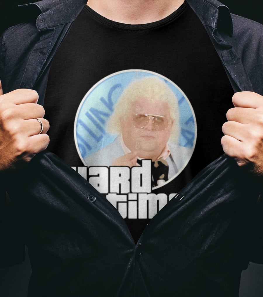 Dusty Rhodes Wrestling Icon Hard Times T-Shirt