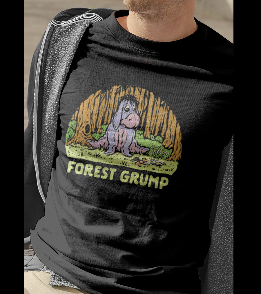 Eeyore Forest Grump Winnie The Pooh Inspired Mashup T-Shirt