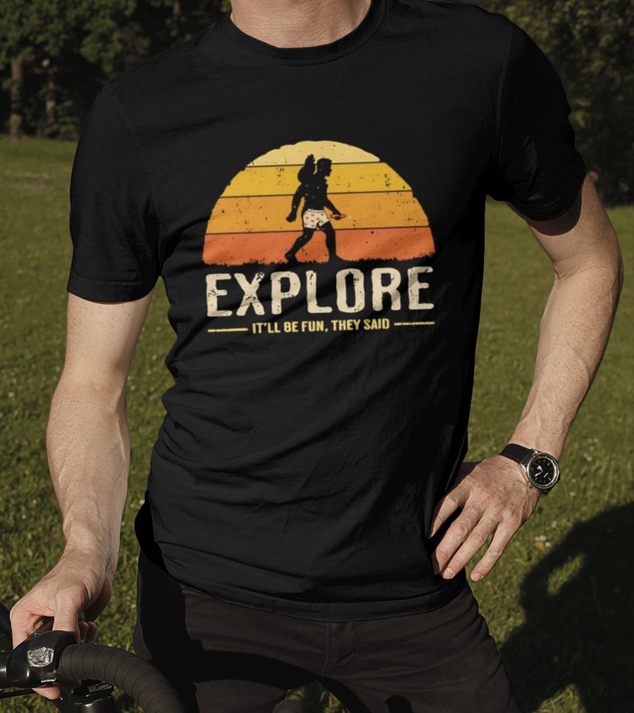 Explore It'll Be Fun They Said Dungeon Crawler Carl And Princess Donut Adventure T-Shirt