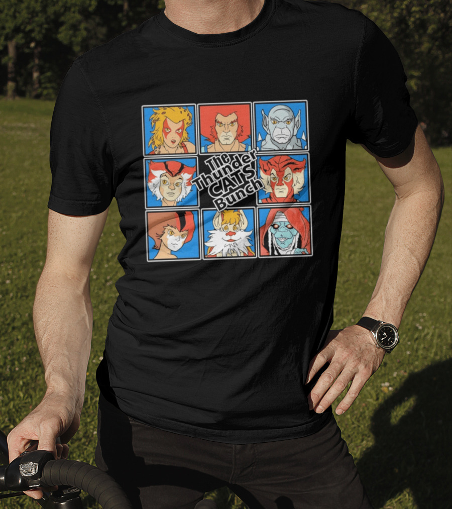 The ThunderCats Bunch Characters Classic Cartoon Collaboration T-Shirt