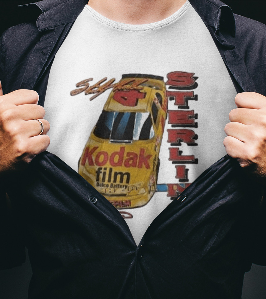 AJ Dillon Kodak Racing Sterling Marlin Kodak Film Delco Battery Car T-Shirt