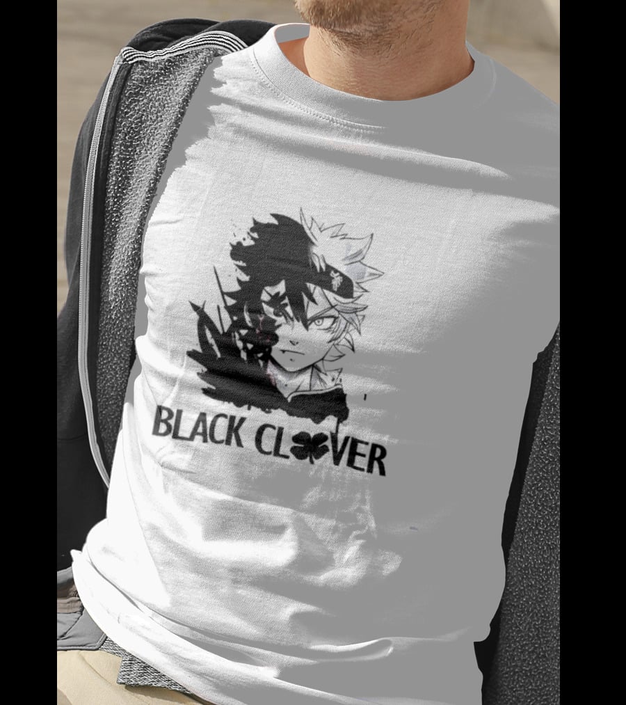 Black Clover Asta Split Demon Form Never Give Up Anime Manga 2026 Future Arc T-Shirt