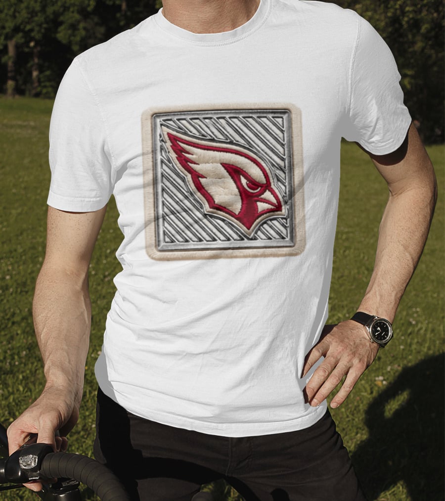 Cardinals 2026 Training Camp Hat Arizona Cardinals Embroidered Patch T-Shirt