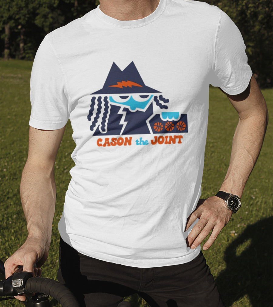 Cason The Joint Lightning Bolt Hat Basketball Trio T-Shirt