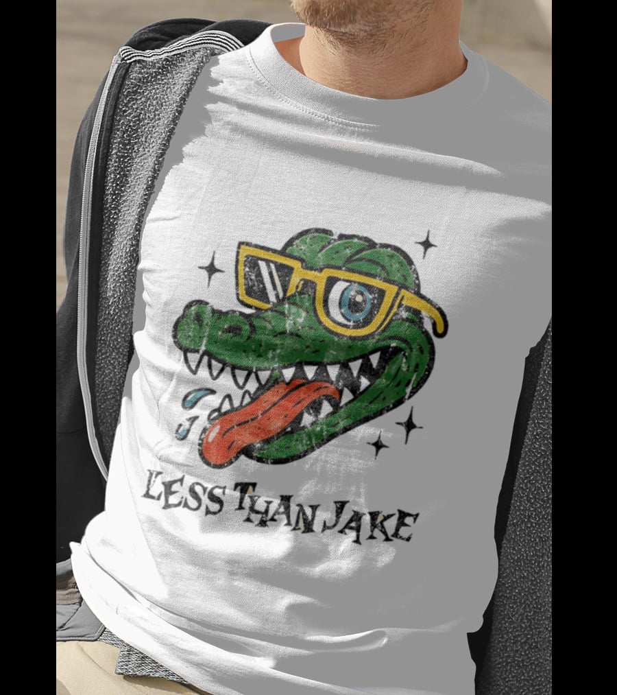 Less Than Jake Sunglasses Alligator T-Shirt