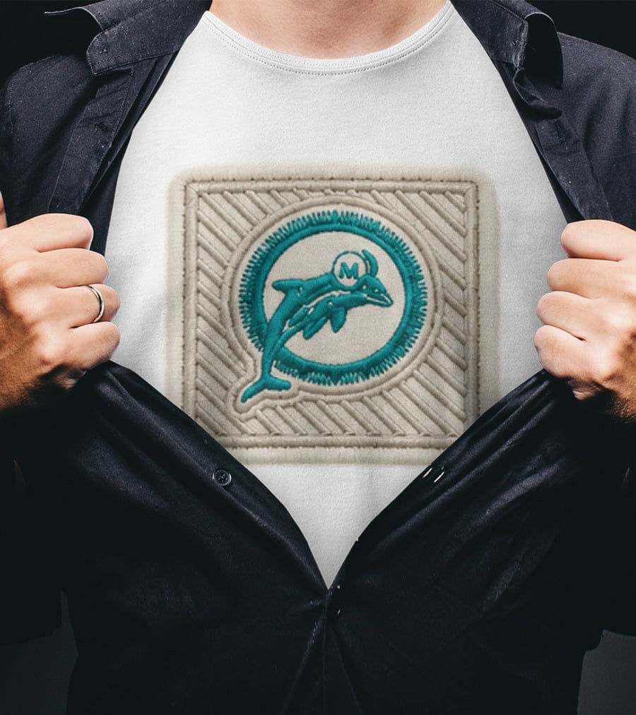 Dolphins 2026 Training Camp Emblem Patch T-Shirt