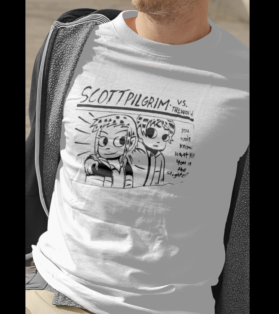 Scott Pilgrim Vs The World You Won't Know What Hit You In The Slightest T-Shirt