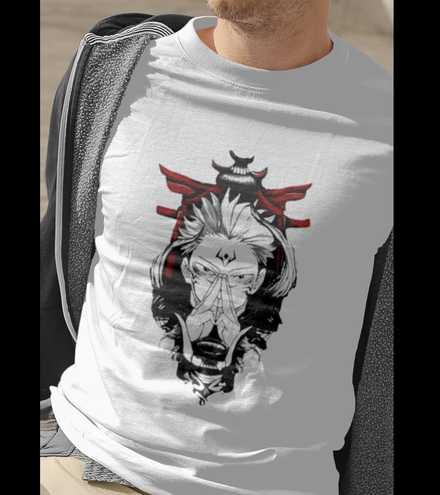 Jujutsu Kaisen Sukuna King Of Curses Domain Expansion Anime 2026 T-Shirt