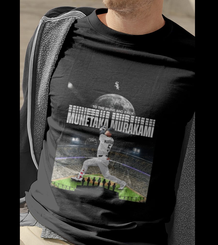 Munetaka Murakami To The Mune And Back Baseball Moon Stadium T-Shirt