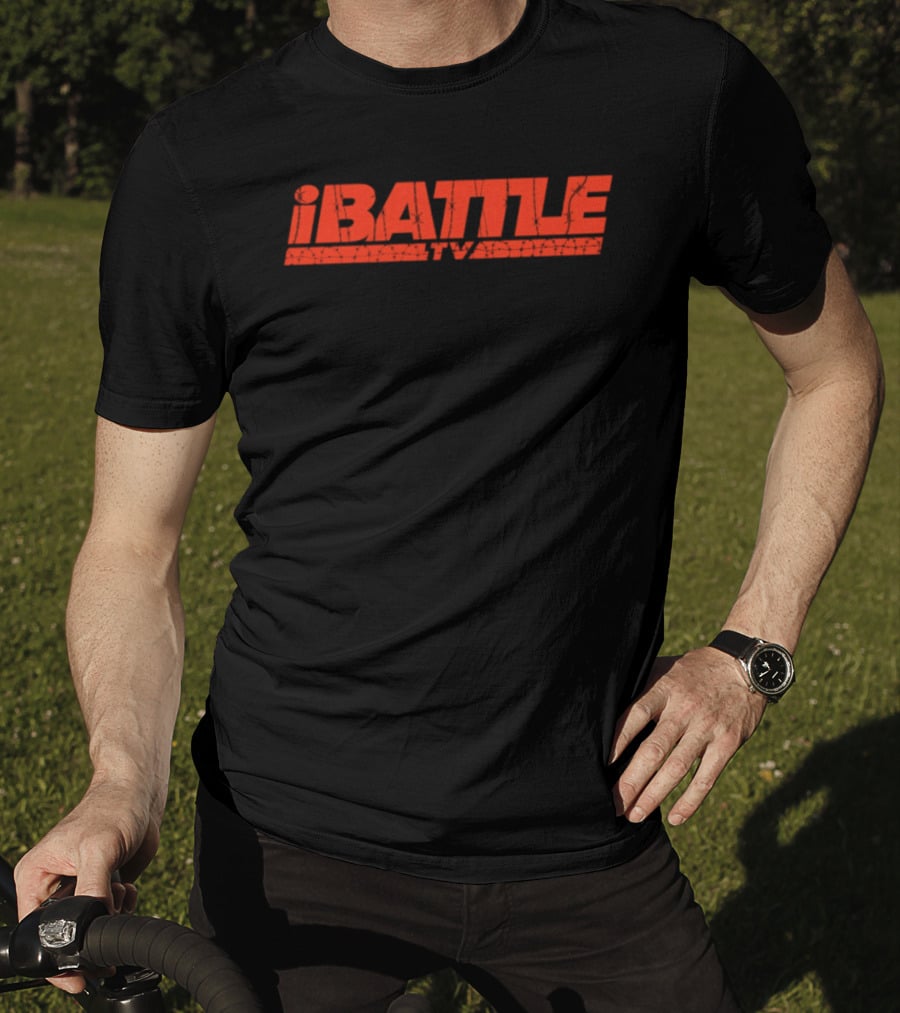 IBattleTV Barb Wire Streaming Entertainment Platform T-Shirt
