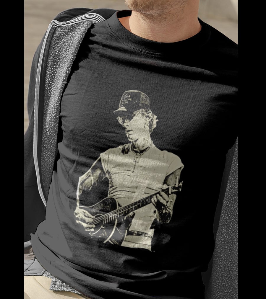 Machine Gun Kelly Americana Tour 2026 Vintage Guitar T-Shirt