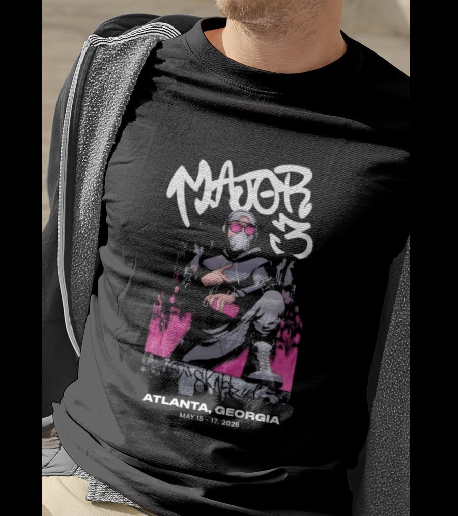 Major 3 Atlanta Georgia May 16 17 2026 Street T-Shirt