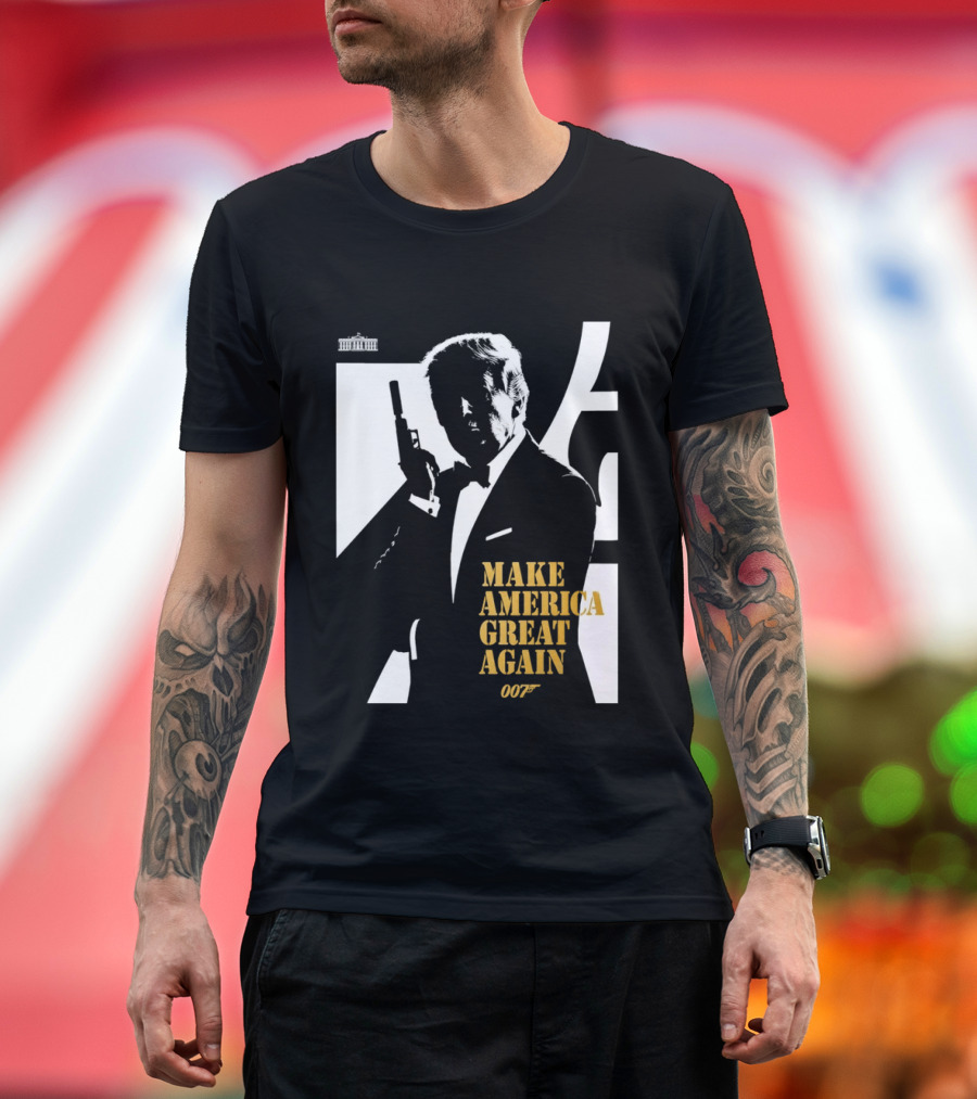 Trump 007 Make America Great Again Bond T-Shirt