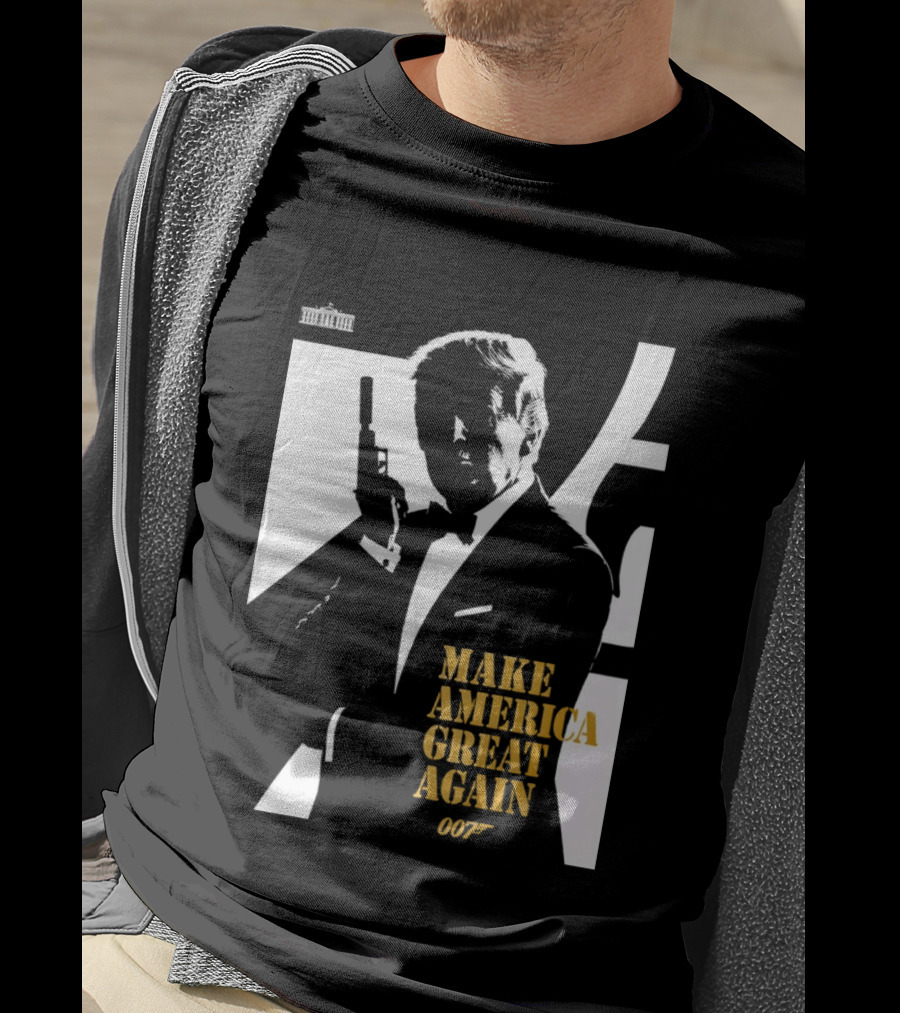 Trump 007 Make America Great Again Bond T-Shirt