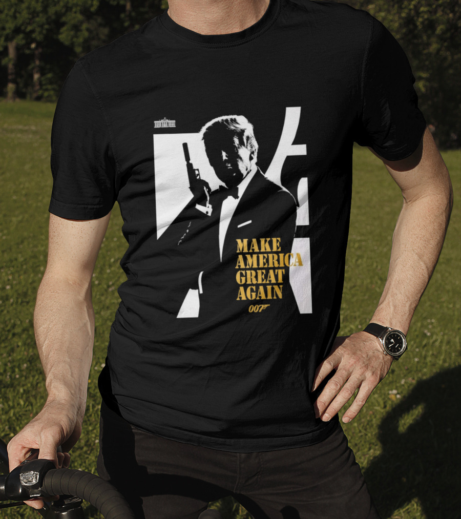 Trump 007 Make America Great Again Bond T-Shirt