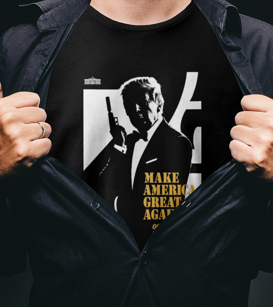 Trump 007 Make America Great Again Bond T-Shirt
