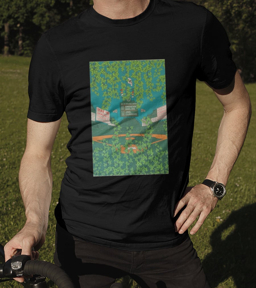 Umphrey's McGee An Evening With Brendan Bayliss Joel Cummins Garcia's Chicago IL May 16 Baseball Field T-Shirt