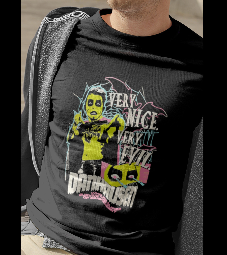 Danhausen Very Nice Very Evil Yellow Cartoon T-Shirt