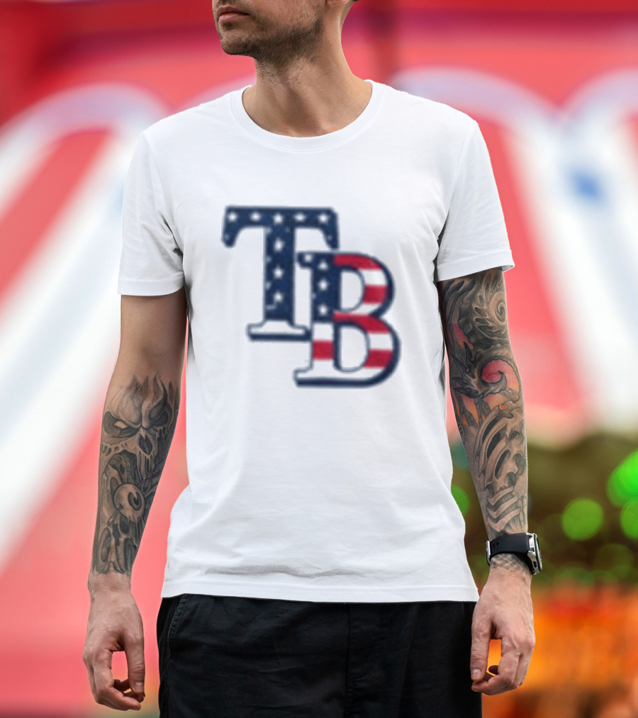 America 250 Years 1776 2026 TB Rays Patriotic Celebration T-Shirt