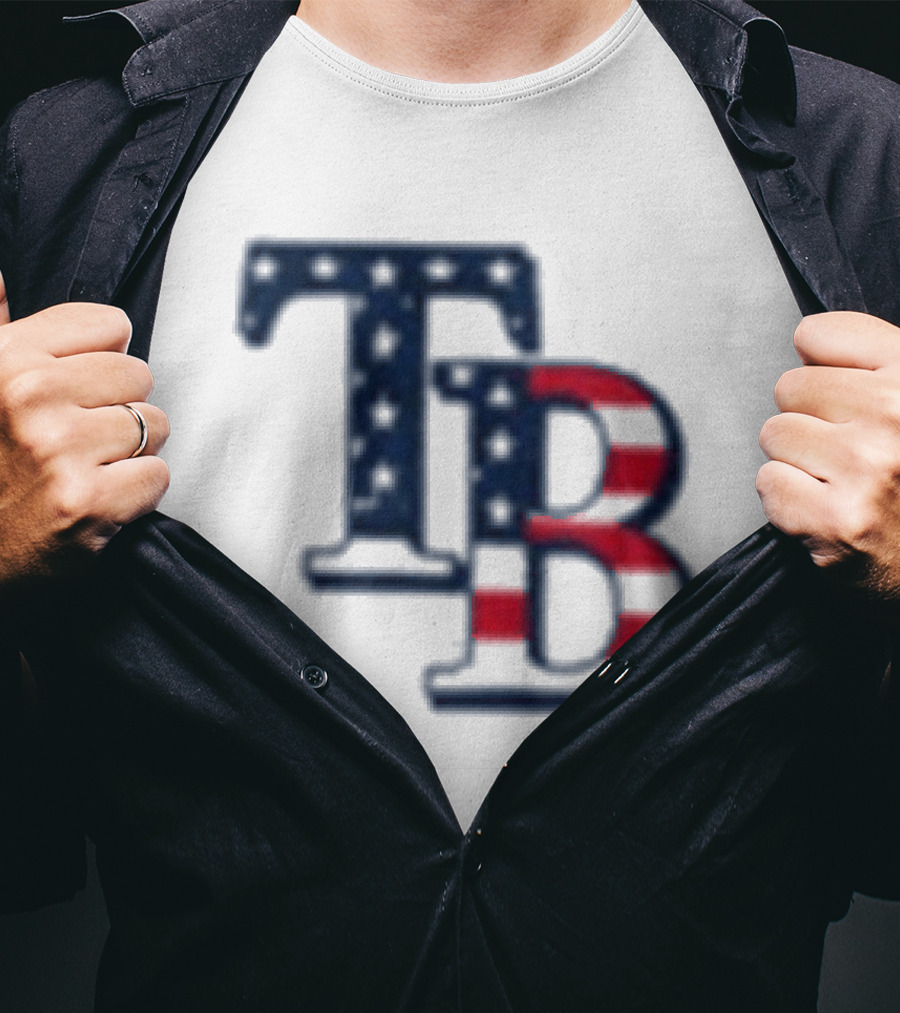 America 250 Years 1776 2026 TB Rays Patriotic Celebration T-Shirt