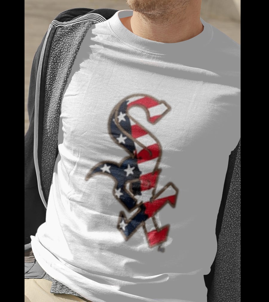 250 Years America 1776 2026 White Sox Stars Stripes MLB T-Shirt