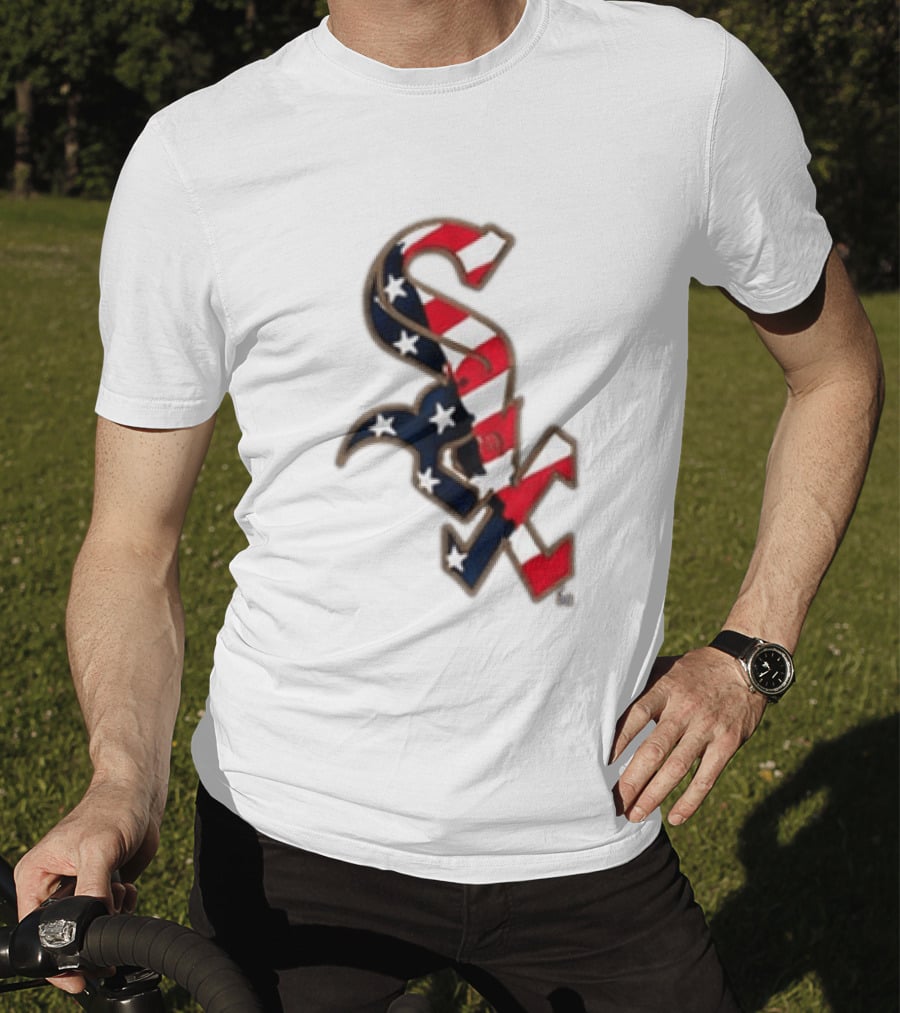250 Years America 1776 2026 White Sox Stars Stripes MLB T-Shirt