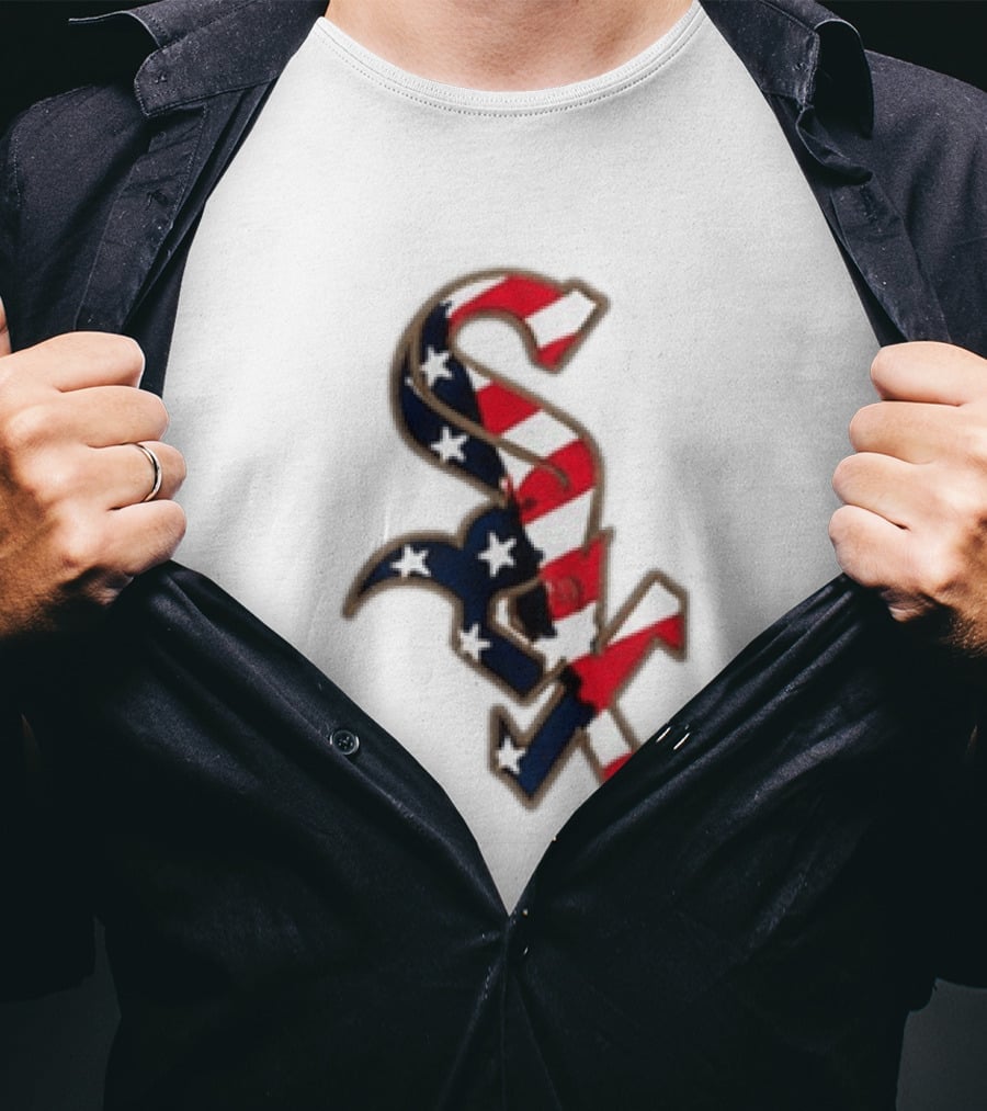 250 Years America 1776 2026 White Sox Stars Stripes MLB T-Shirt