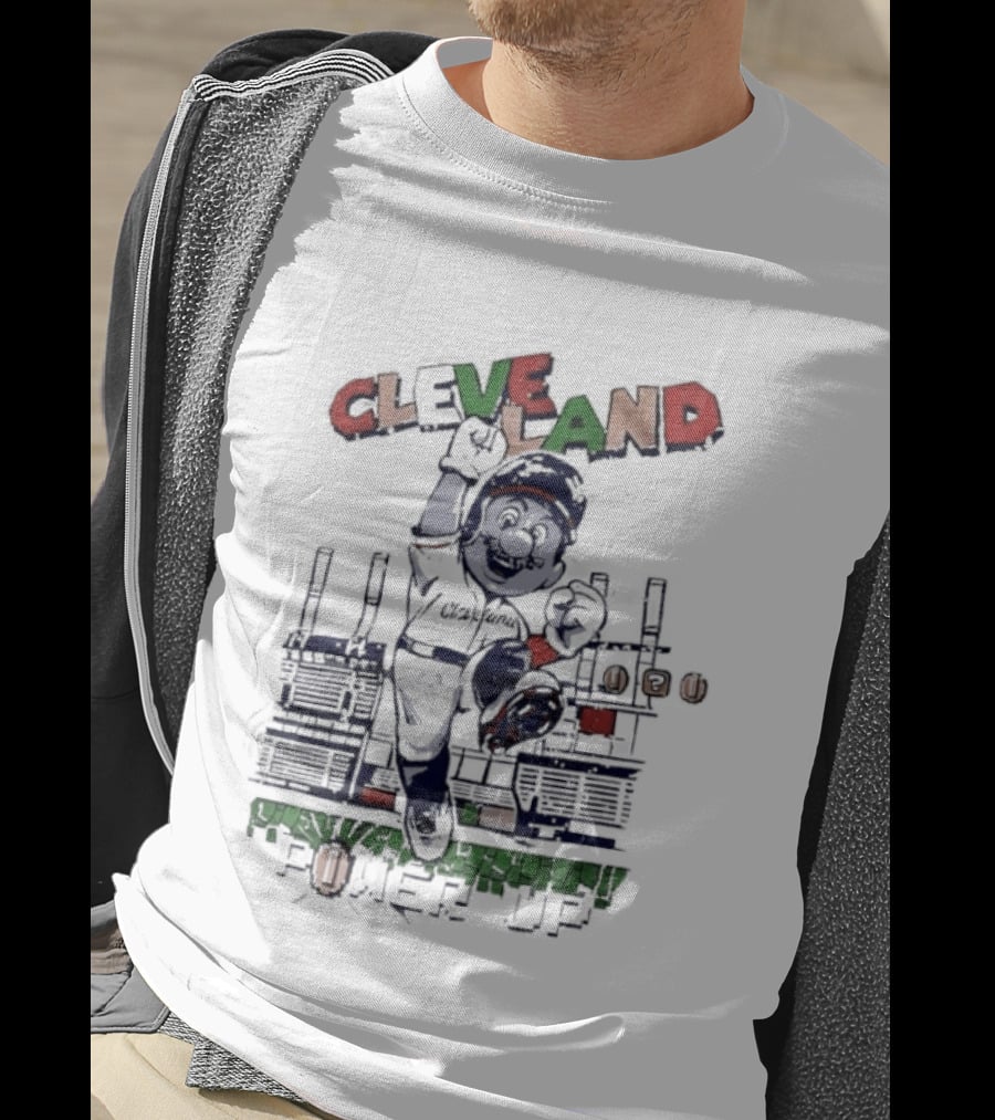 Cleveland Guardians Mario Power Up Gaming Baseball MLB 2026 Season Trending T-Shirt