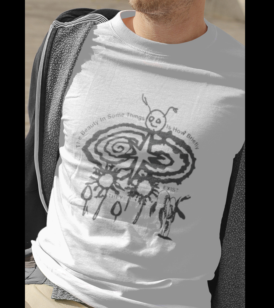 Dover Street Market The Beauty In Some Things Is How Briefly They Exist Spiral T-Shirt
