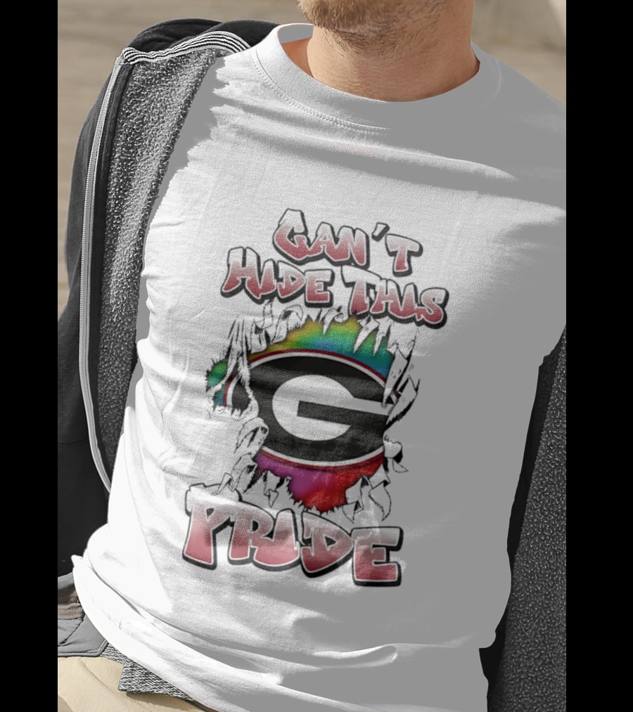 Can't Hide This Georgia Bulldogs Pride T-Shirt