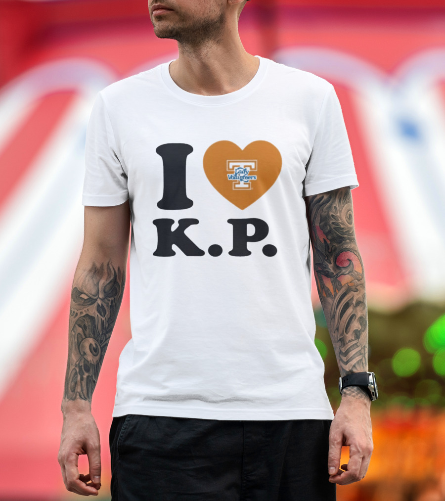 I Love K.P. Tennessee Lady Vols Softball Karlyn Pickens T-Shirt