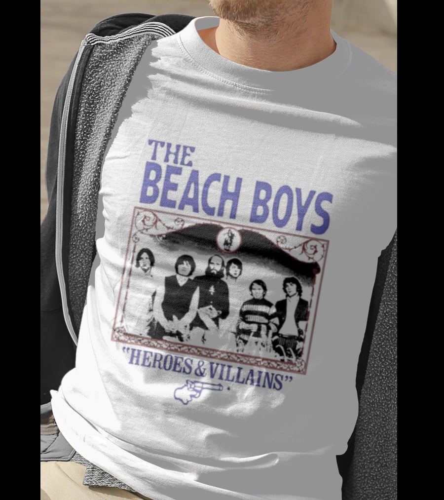 The Beach Boys Heroes And Villains Historic 1970 T-Shirt