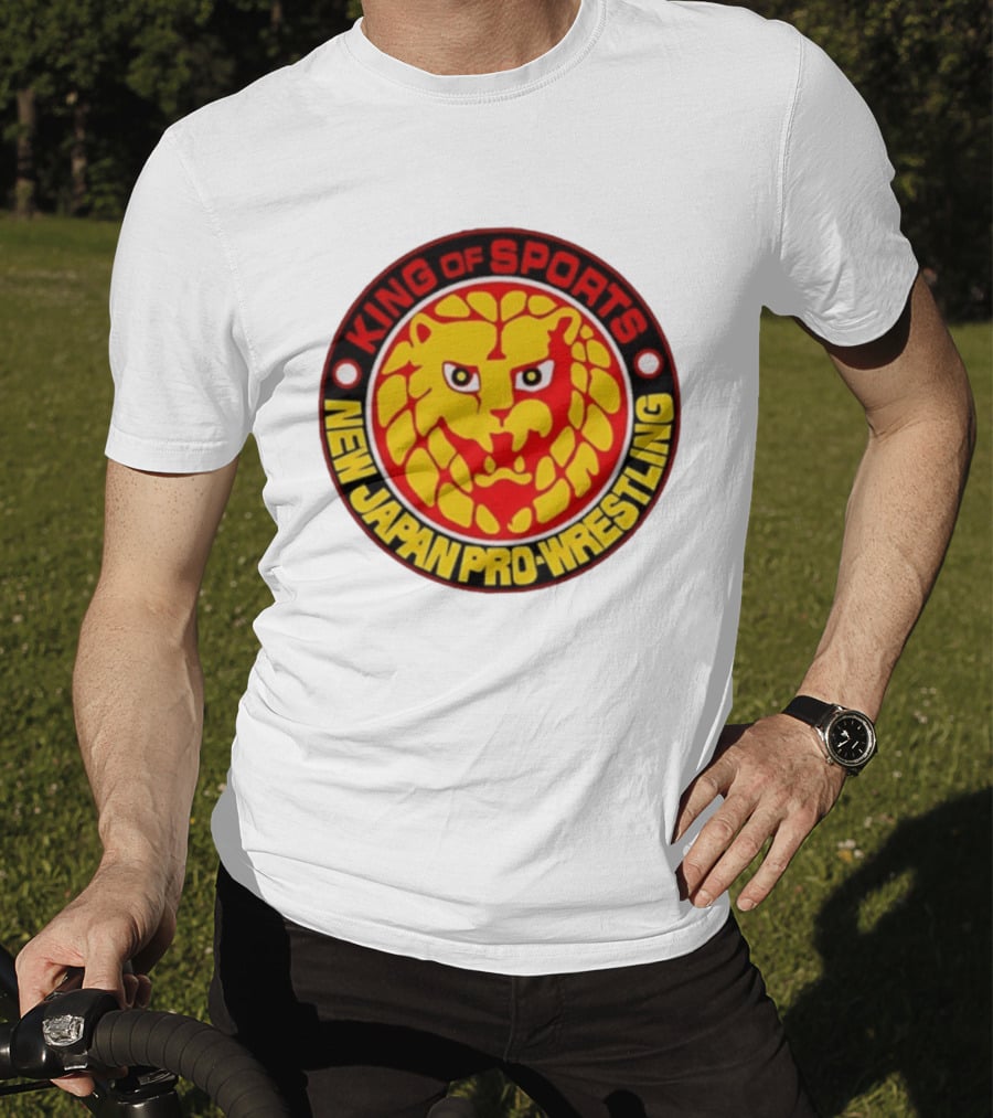 King Of Sports New Japan Pro Wrestling Lion T-Shirt