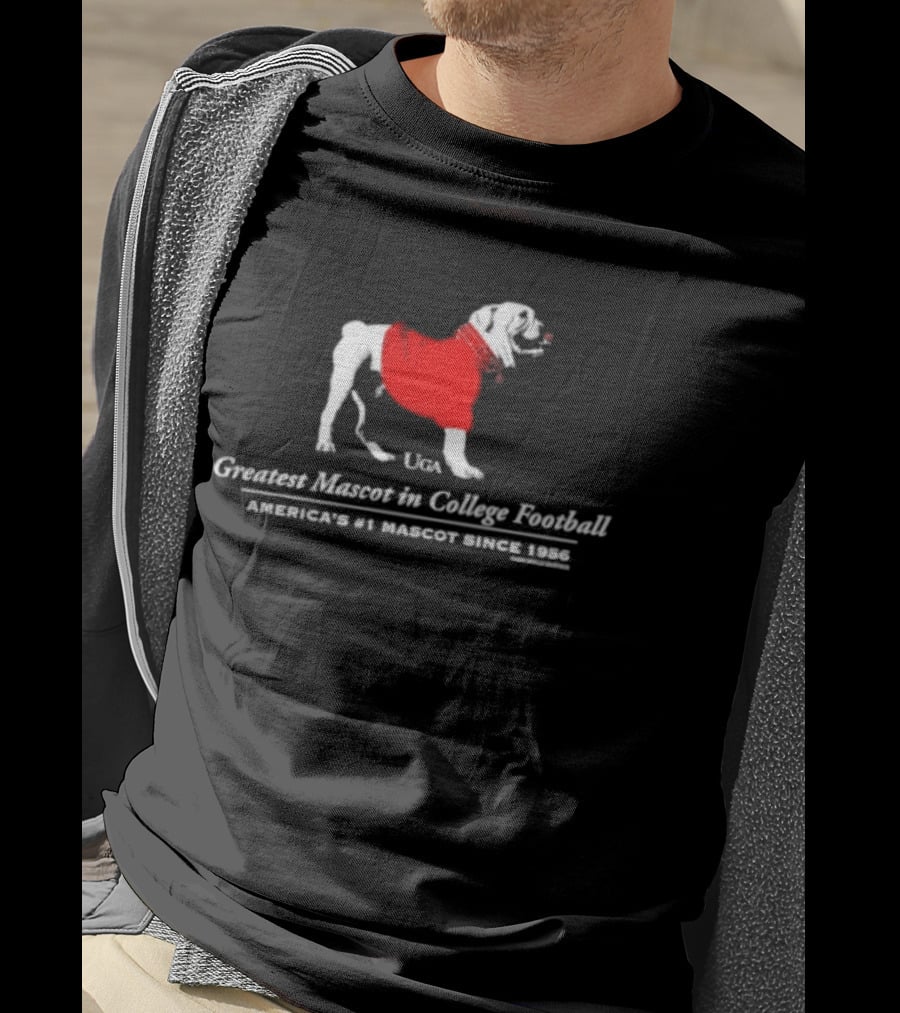 Uga Greatest Mascot In College Football America's #1 Mascot Since 1956 T-Shirt