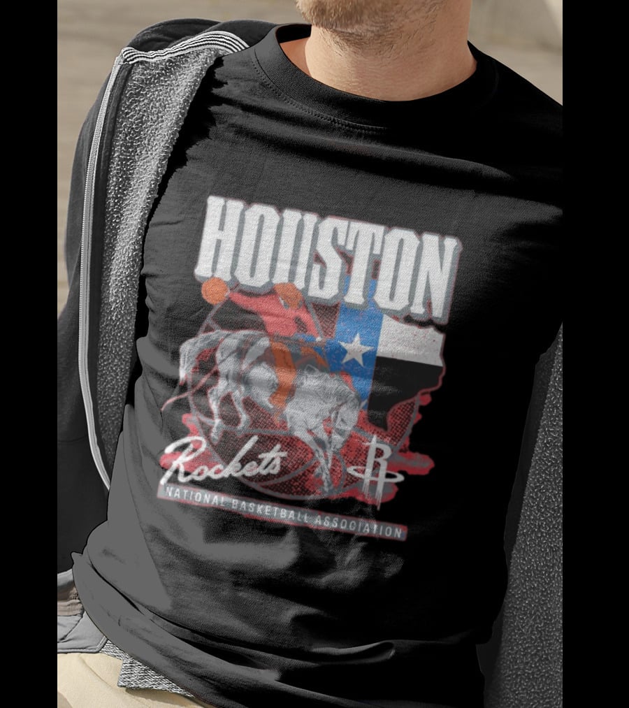 Houston Rockets National Basketball Association Texas Cowboys Basketball T-Shirt