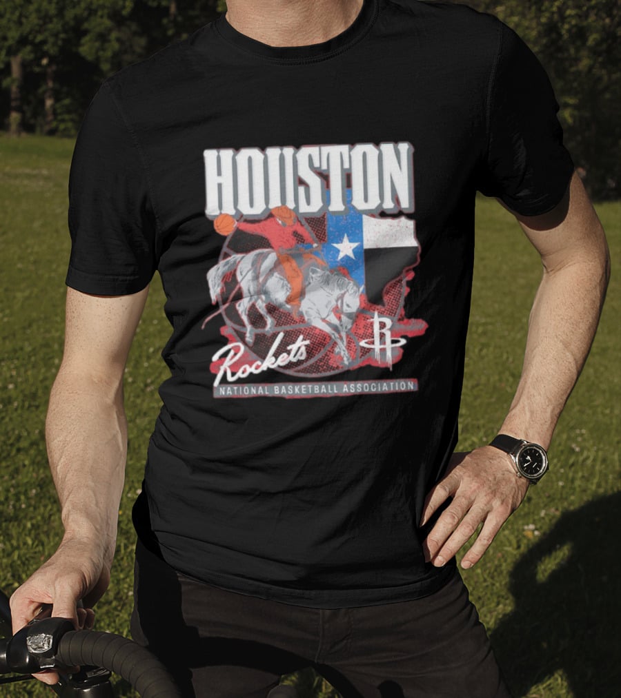 Houston Rockets National Basketball Association Texas Cowboys Basketball T-Shirt