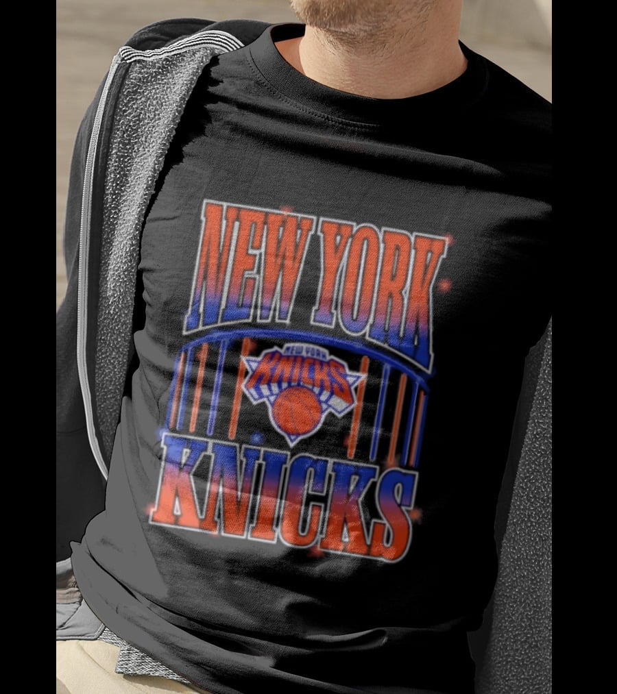 New York Knicks 2026 NBA Primetime Basketball Team T-Shirt