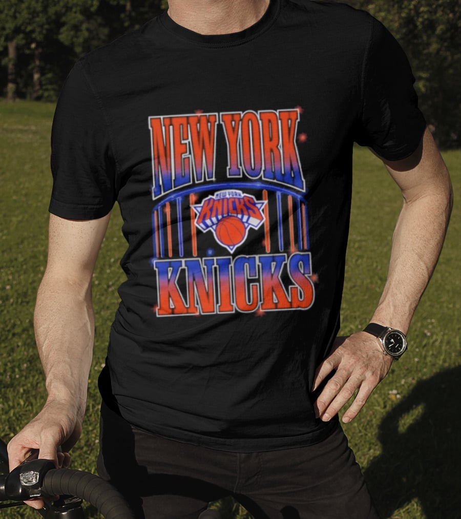 New York Knicks 2026 NBA Primetime Basketball Team T-Shirt