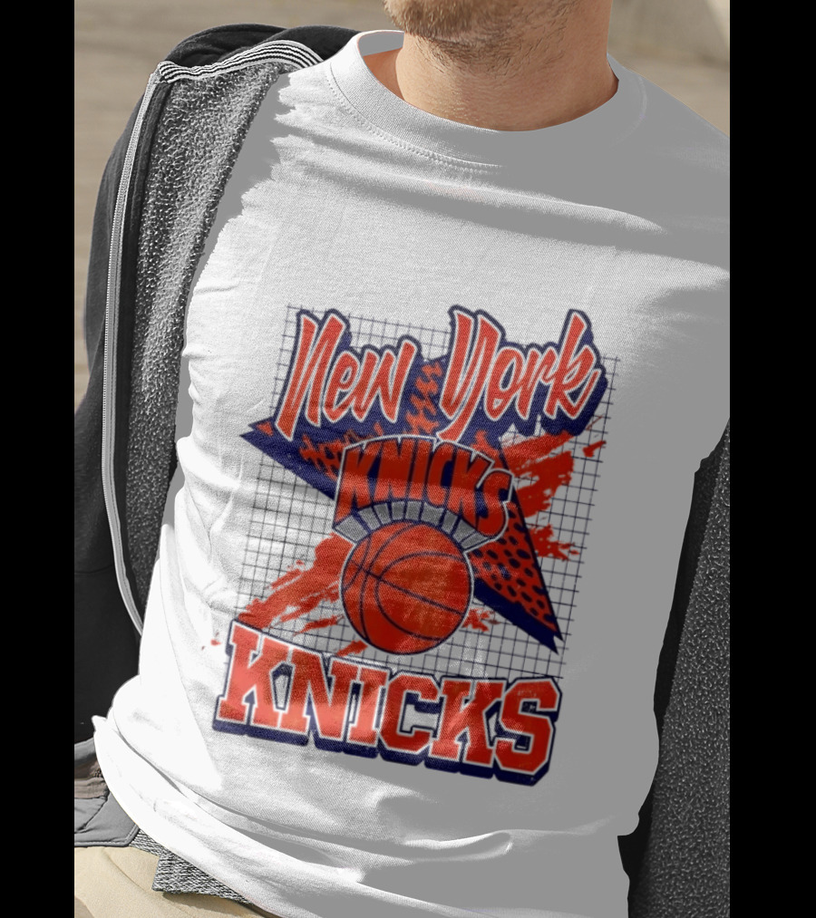 New York Knicks Juvenile Basketball Star T-Shirt