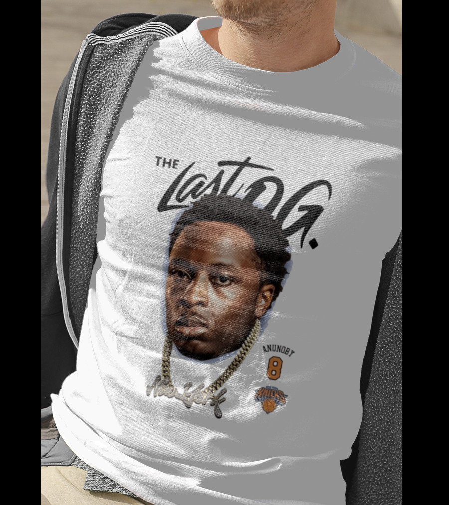 The Last OG Anunoby New York Knicks Number 8 Basketball T-Shirt