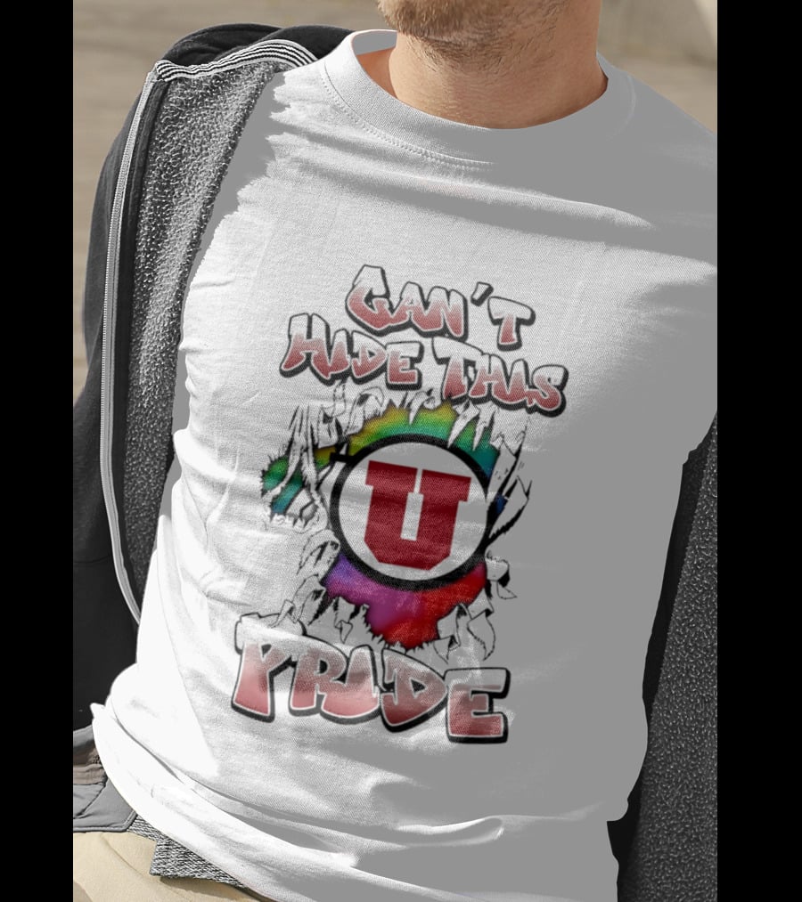 Can't Hide This Utah Utes Pride T-Shirt